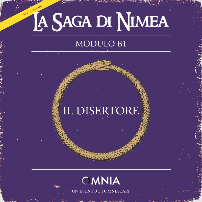 Locandina di La Saga di Nimea - Modulo B1 - IL DISERTORE